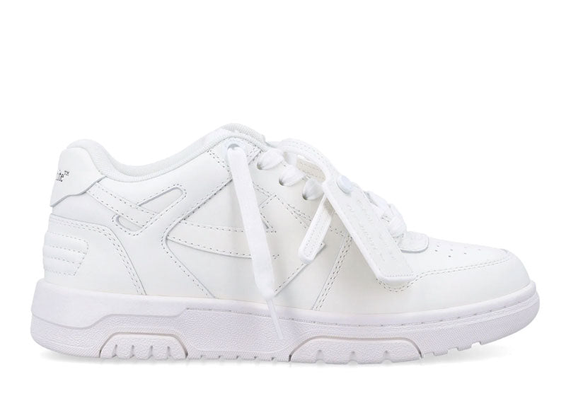 OFF-WHITE Out Of Office OOO Low Tops Triple White