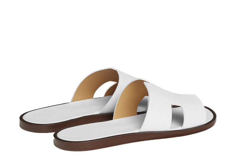 Hermes Izmir Sandal Blanc