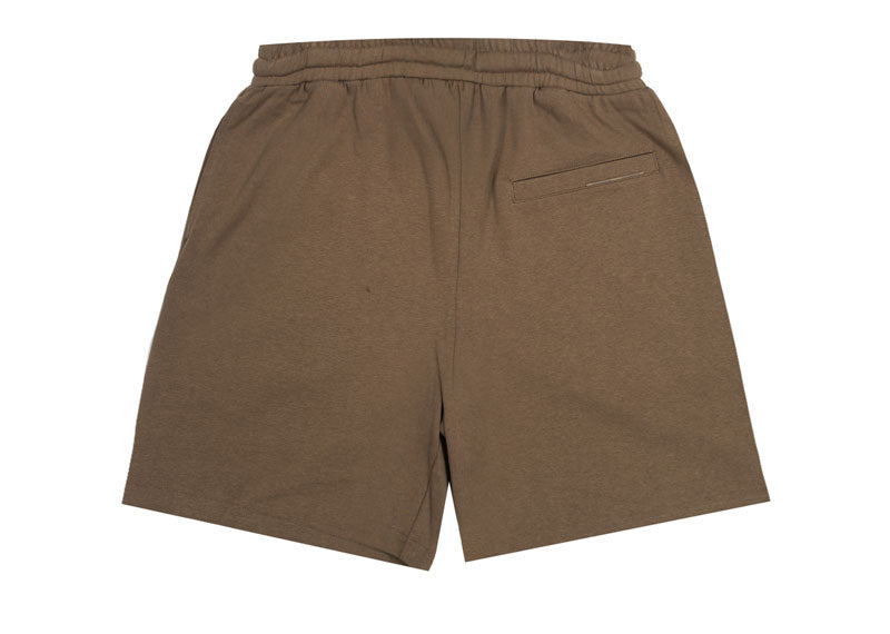 Vetements Plastic Logo Shorts Mocha