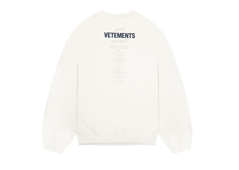 Vetements Recycled Crewneck Shell