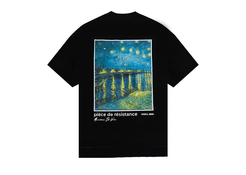 Maniere De Voir Van Gogh Graphic T-Shirt Black