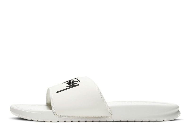 Nike Benassi Stussy Slide Cream