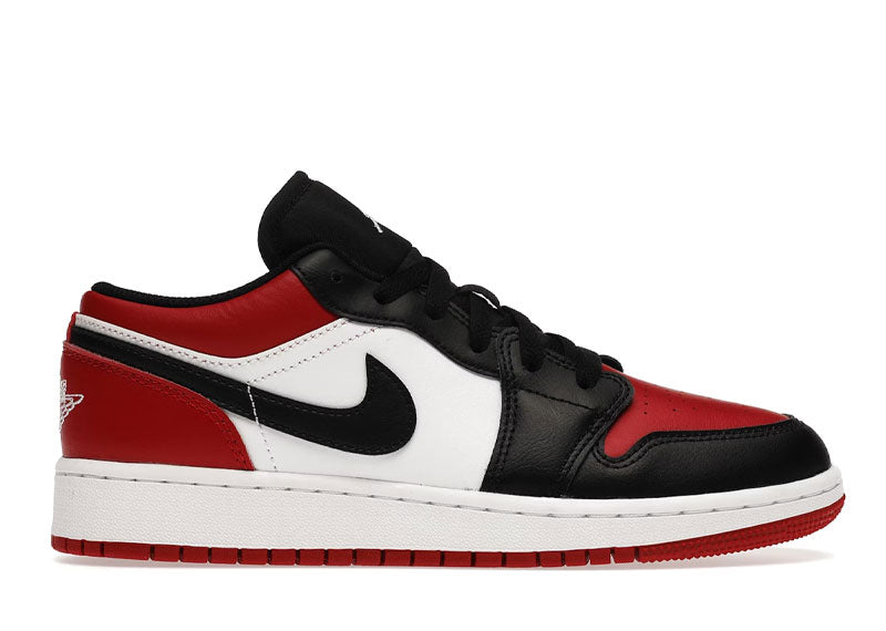 Jordan 1 Low Bred Toe (GS)