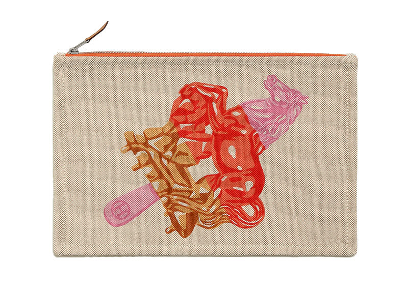 Hermes Succulent Sultan Case Rose/Terre/Corail