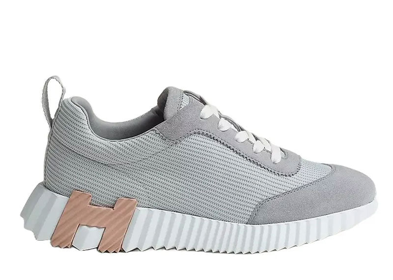 Hermes Bouncing Sneaker Technical Mesh Gris Tempérance