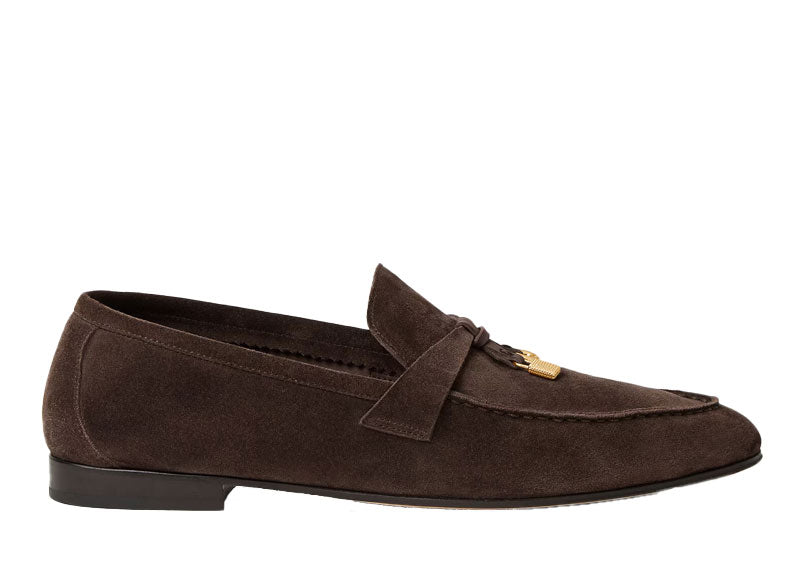 Loro Piana Joan Loafer Calfskin Cedar Bronze