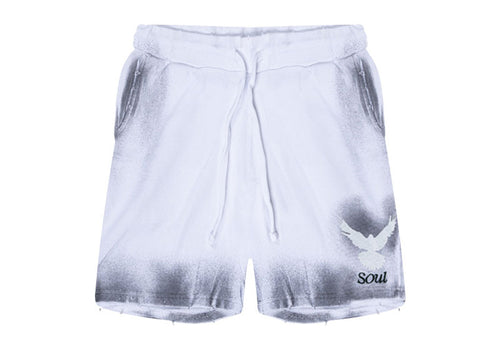 SOUL x Chiefs of Angels Dove Waffle Shorts White (SS25)