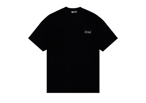 SOUL Premium Waffle T-Shirt Black (SS25)