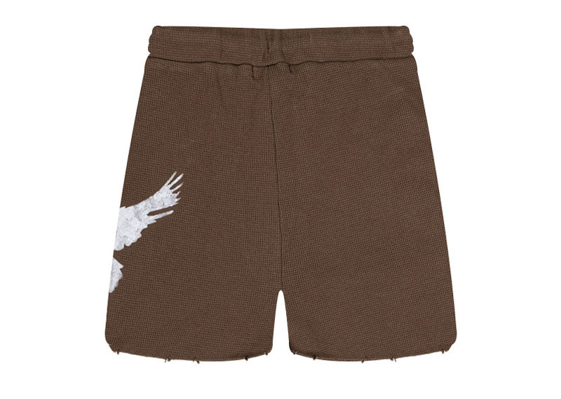 SOUL x Chiefs of Angels Dove Waffle Shorts Wood (SS25)