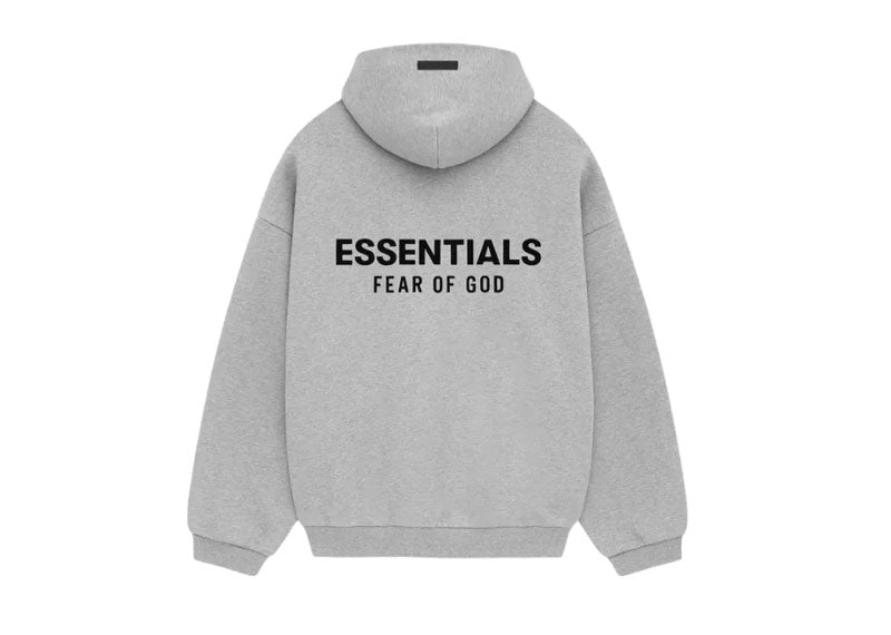 Fear of God Essentials Fleece Hoodie Light Heather Gray