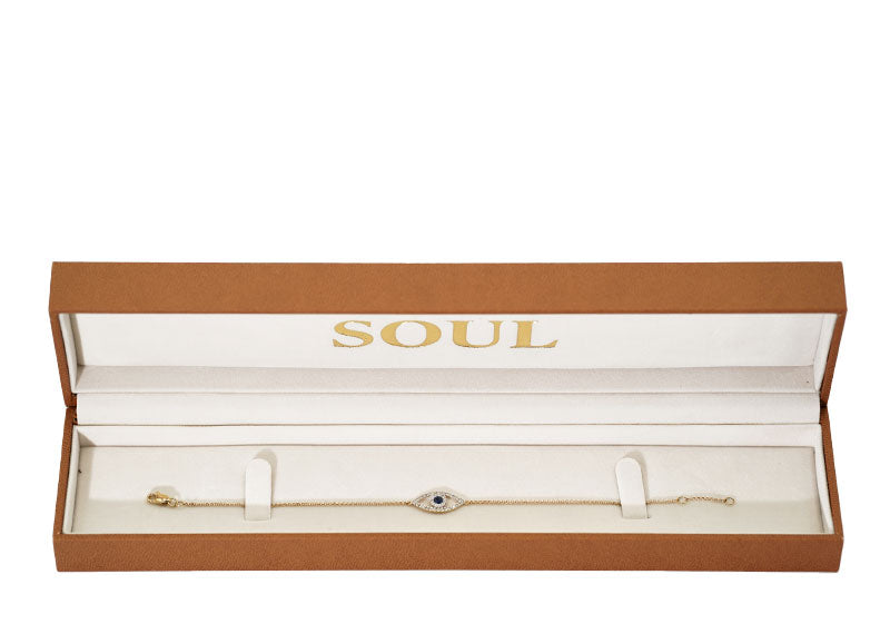 SOUL Occhio 9ct Yellow Gold Bracelet