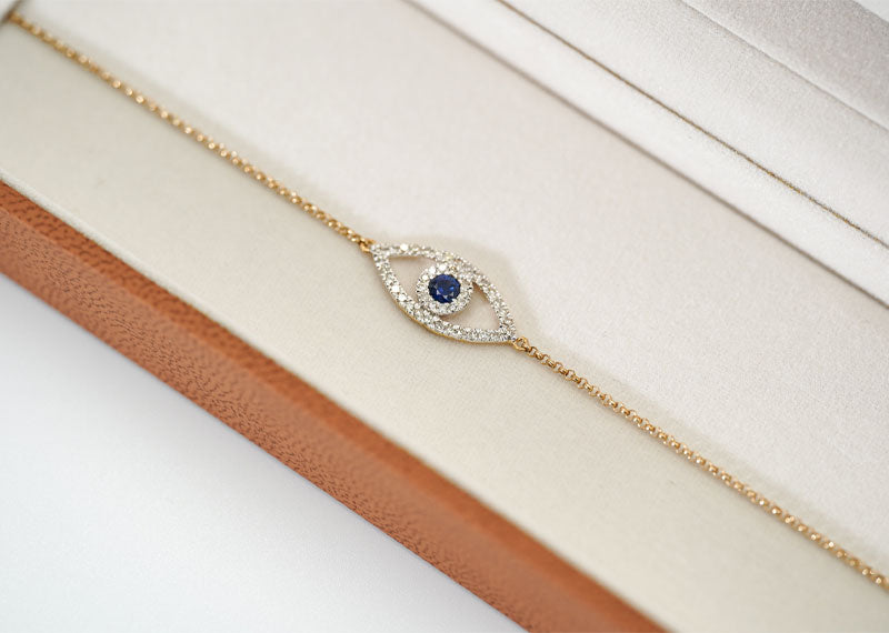 SOUL Occhio 9ct Yellow Gold Bracelet