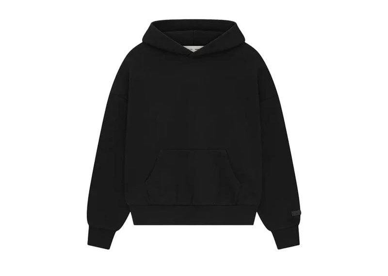 Fear of God Essentials Classic Fit Fleece Hoodie Black