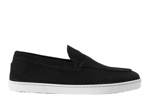 Christian Louboutin Varsiboat Flat Suede Black