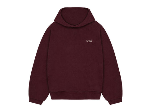 SOUL Premium Waffle Hoodie Fig (AW25)