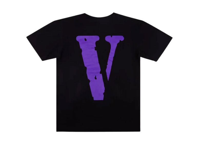 Vlone Staple T-Shirt Black/Purple
