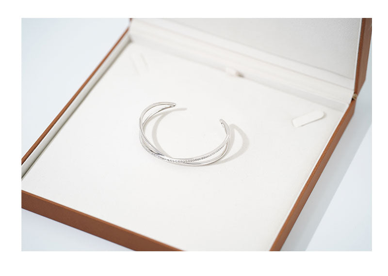 SOUL Bianca Cuff 18ct White Gold Bracelet