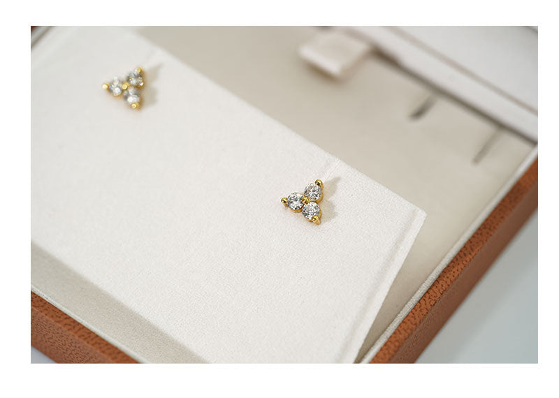 SOUL Trinita 9ct Yellow Gold Earrings