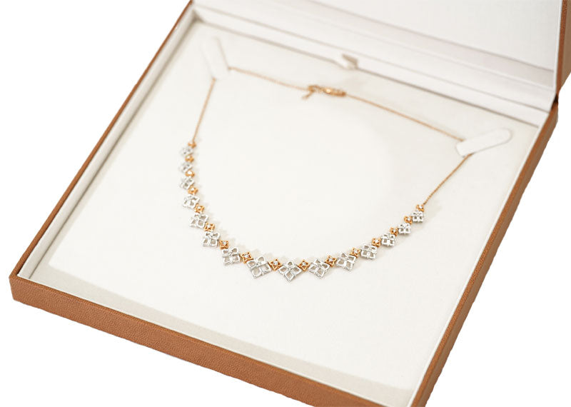 SOUL Stella Fiore 18ct Two Tone Gold Necklace