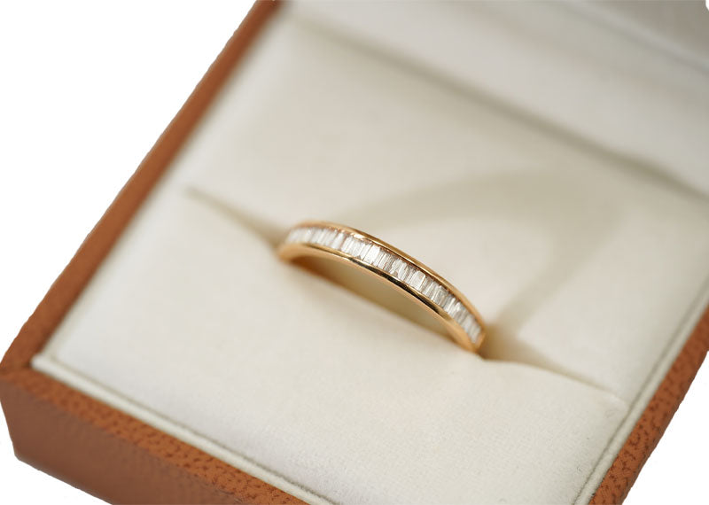 SOUL Rosa Baguette 18ct Rose Gold Ring