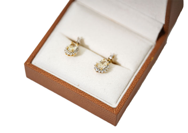 SOUL Protea 18ct Yellow Gold Earrings