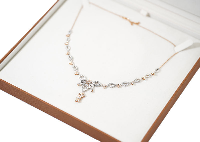 SOUL Intreccio 18ct Two Tone Gold Necklace