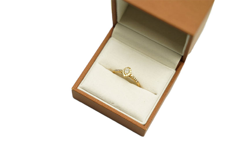 SOUL Milano Marquise 9ct Yellow Gold Ring