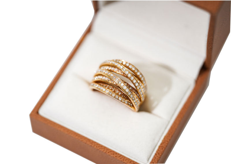 SOUL Intreccio 9ct Yellow Gold Ring
