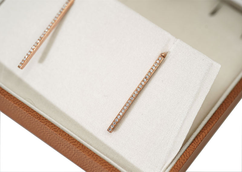 SOUL Linea Rosa 9ct Rose Gold Earrings