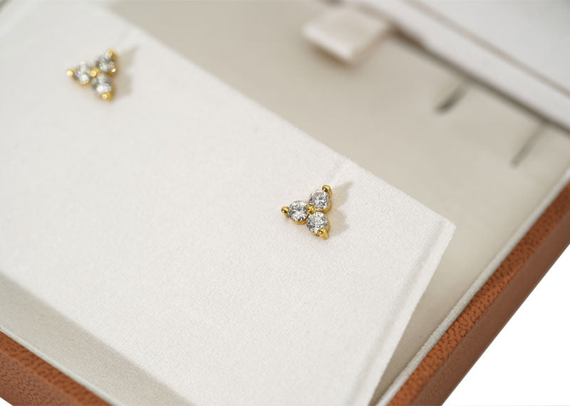 SOUL Trinita 9ct Yellow Gold Earrings