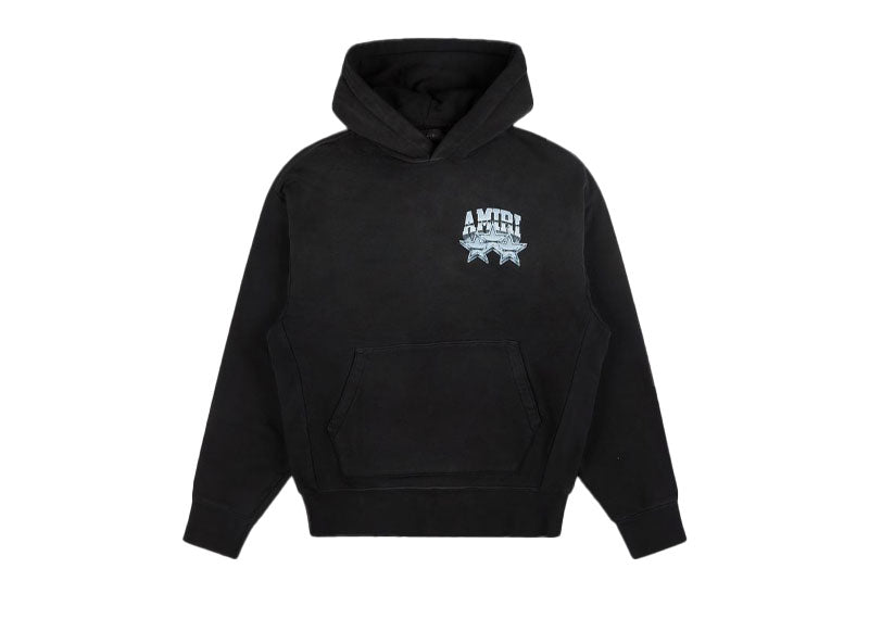 Amiri Championship Hoodie Washed Black