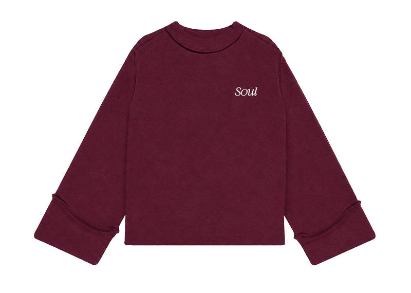 SOUL Premium Fleece Sweater Ox Blood (AW25)