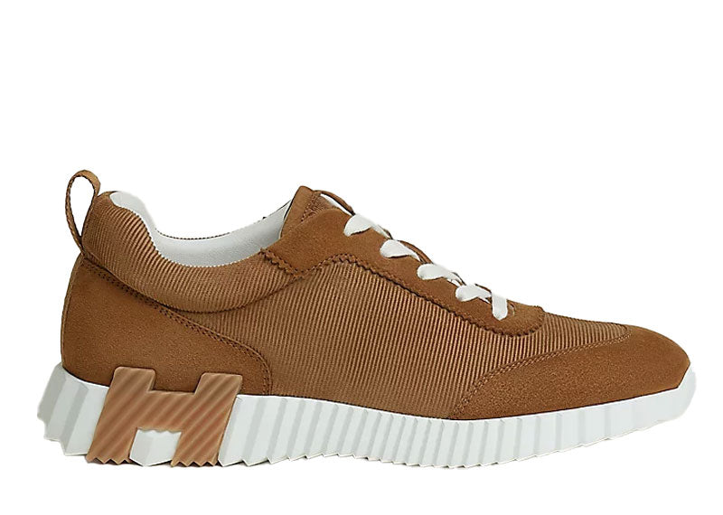 Hermes Bouncing Sneaker Corduroy Brune Fume