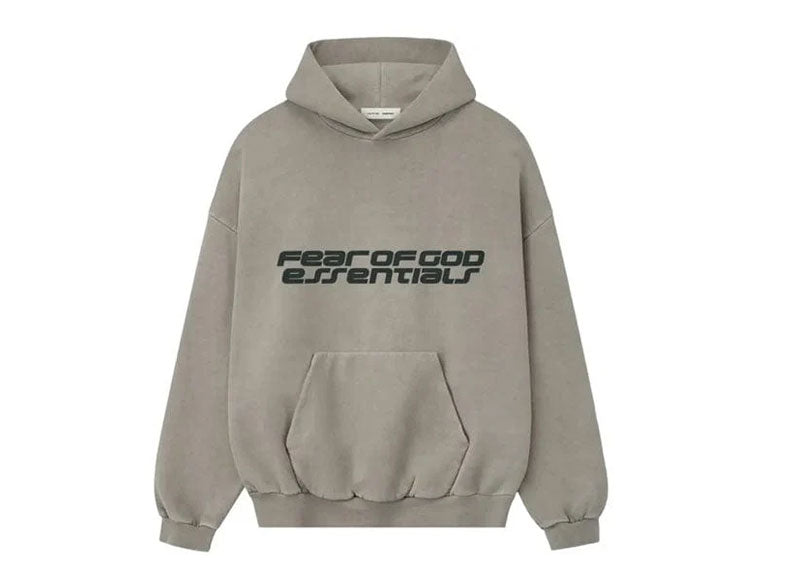 Fear of God Essentials 90's Hoodie Smoke Grey
