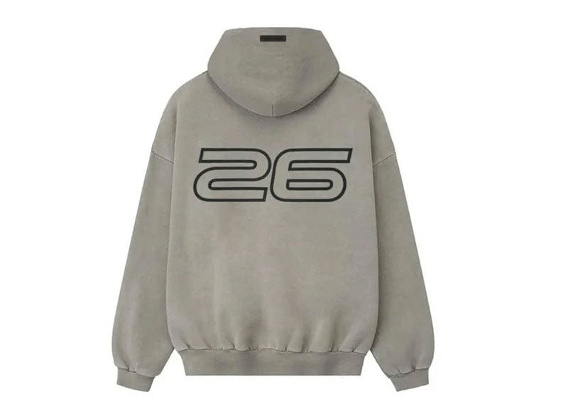 Fear of God Essentials 90's Hoodie Smoke Grey