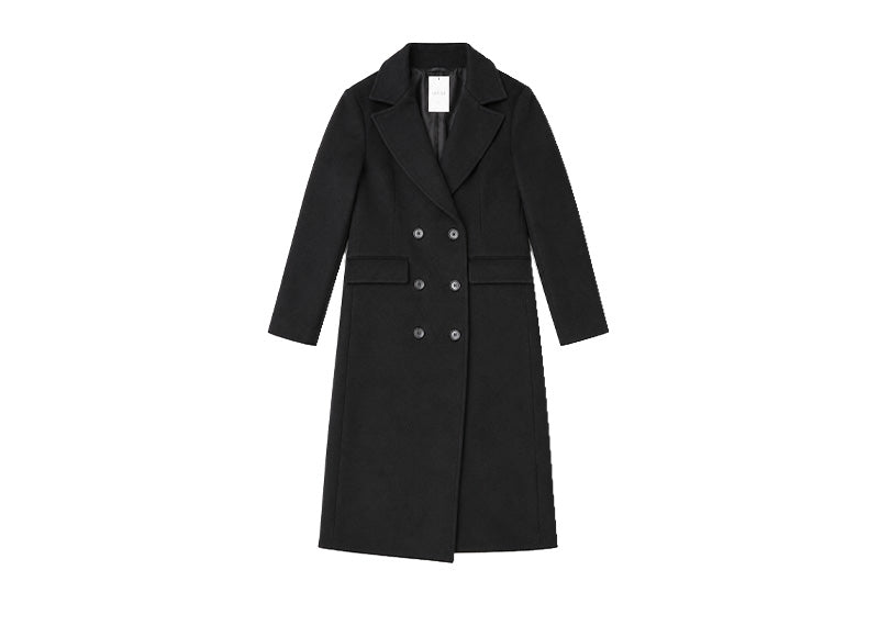 Diane Paris Noeli Long Coat Black