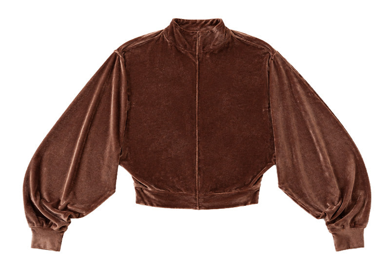 Diane Paris Kimono Top Bronze Brown