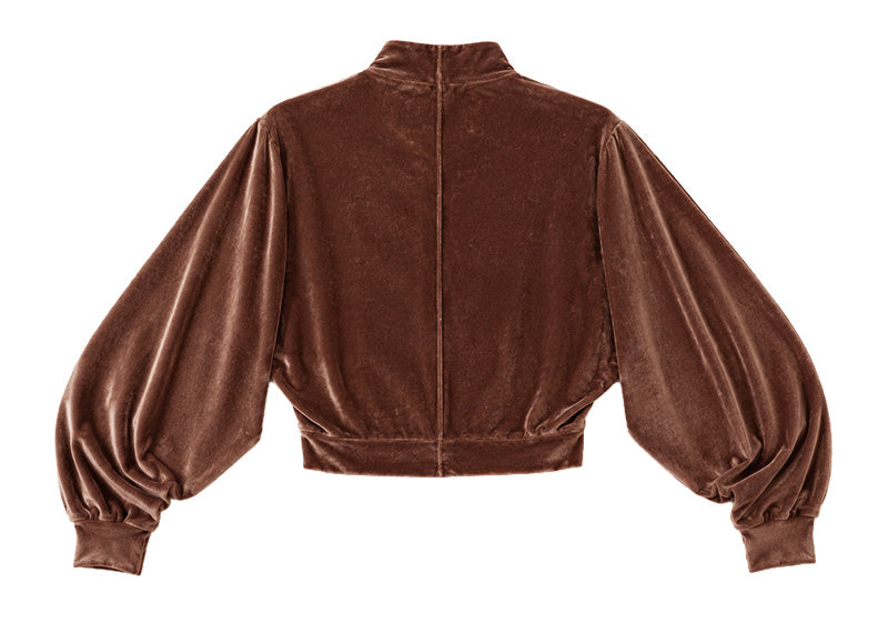 Diane Paris Kimono Top Bronze Brown