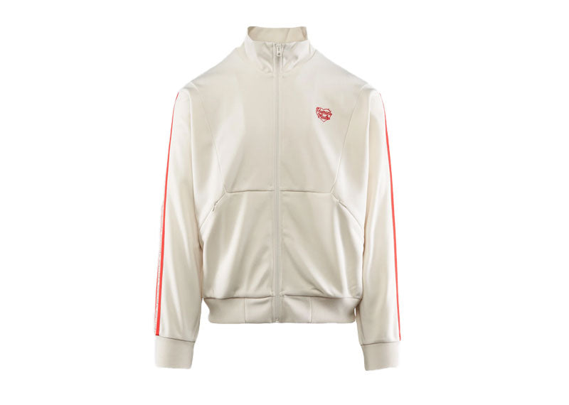 Human Made Track Jacket White / Red