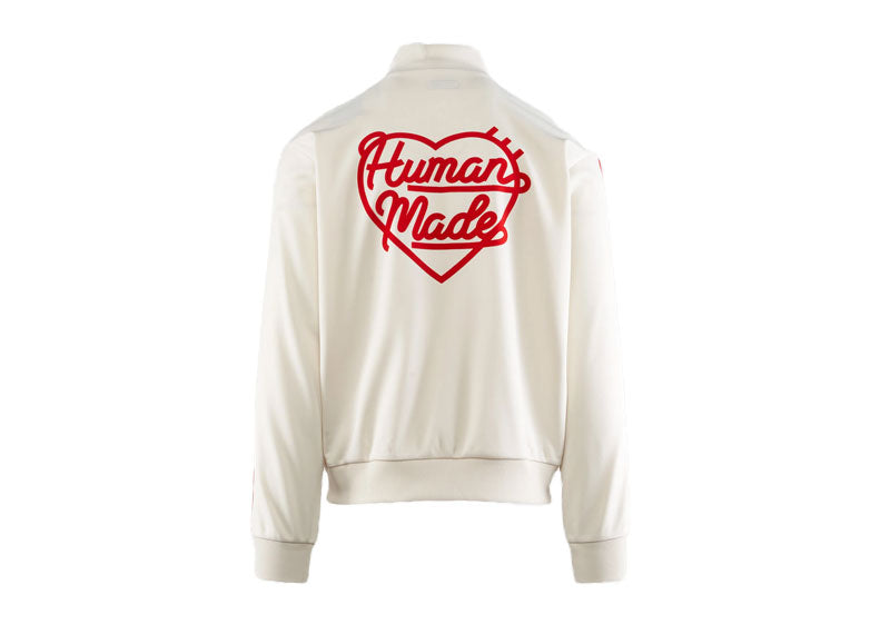 Human Made Track Jacket White / Red