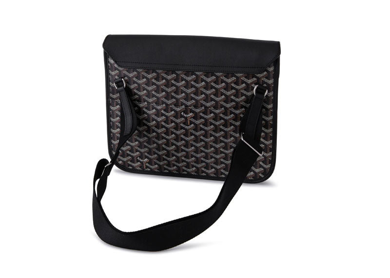 Goyard Coursier Messenger Bag Black