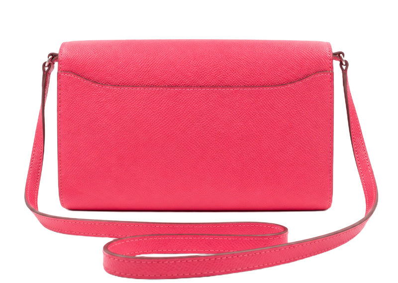 Hermes Constance Long Wallet To Go Rose Azalee