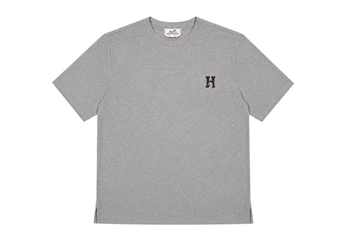 Hermes H Cheval T-Shirt Gris