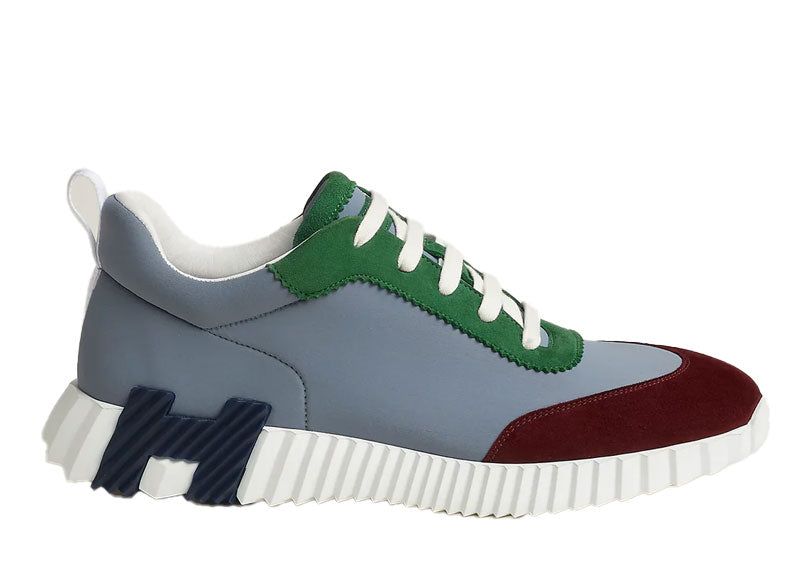 Hermes Bouncing Sneaker Gris Bordeaux