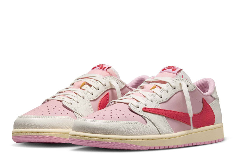 Jordan 1 Retro Low OG SP Travis Scott Sail Tropical Pink