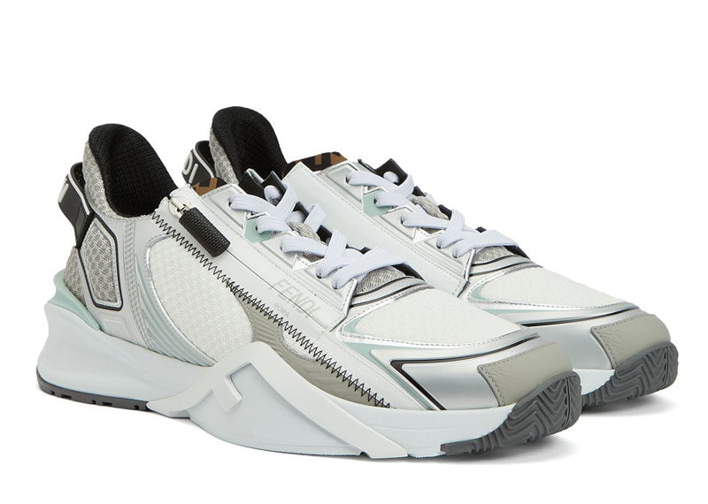 Fendi Flow Sneakers Mesh White / Seafoam