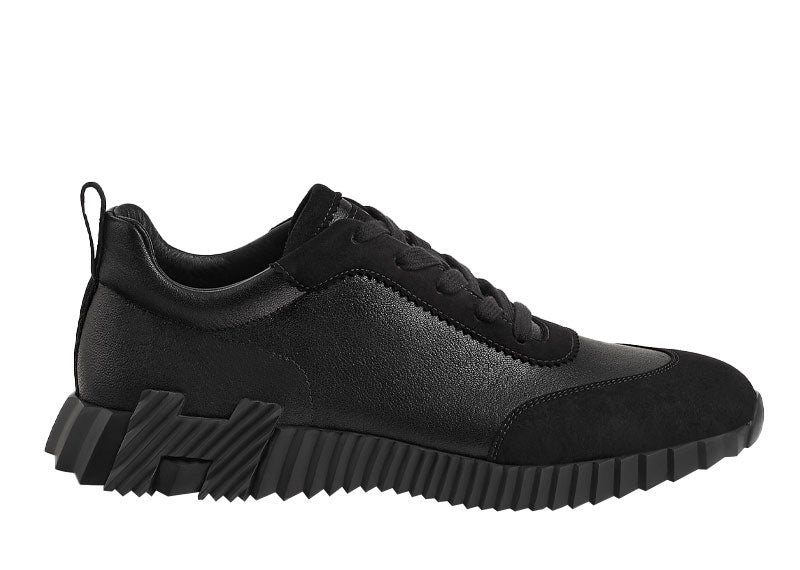 Hermes Bouncing Sneaker Leather Triple Black