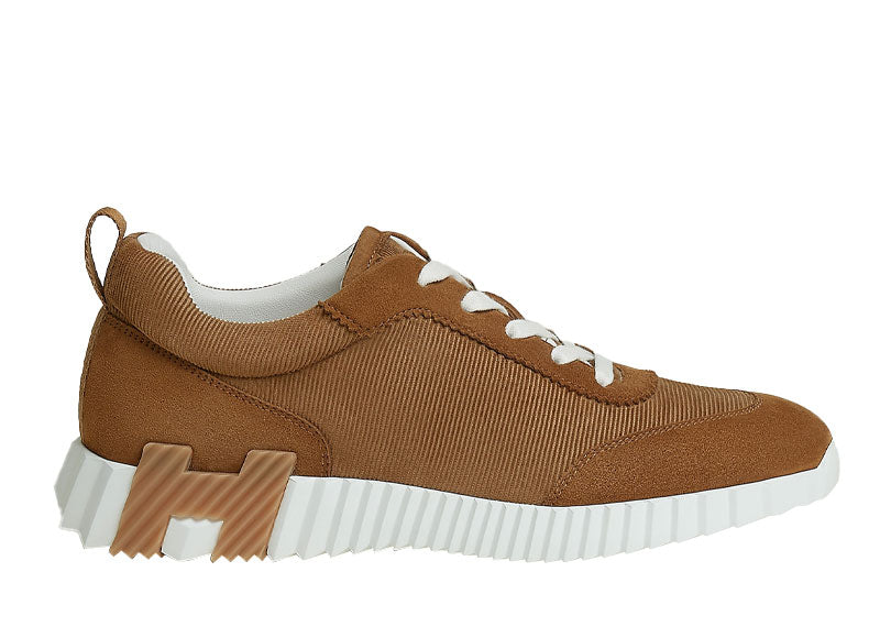 Hermes Bouncing Sneaker Corduroy Brune Fume