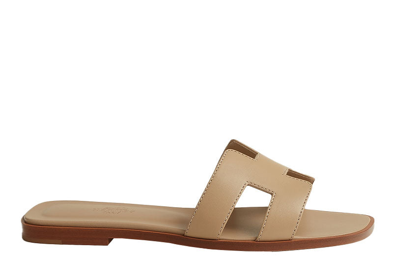 Hermes Oran Sandal Camel