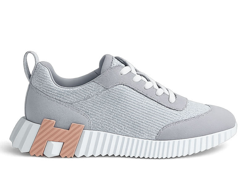 Hermes Bouncing Sneaker Technical Mesh Gris Tempérance